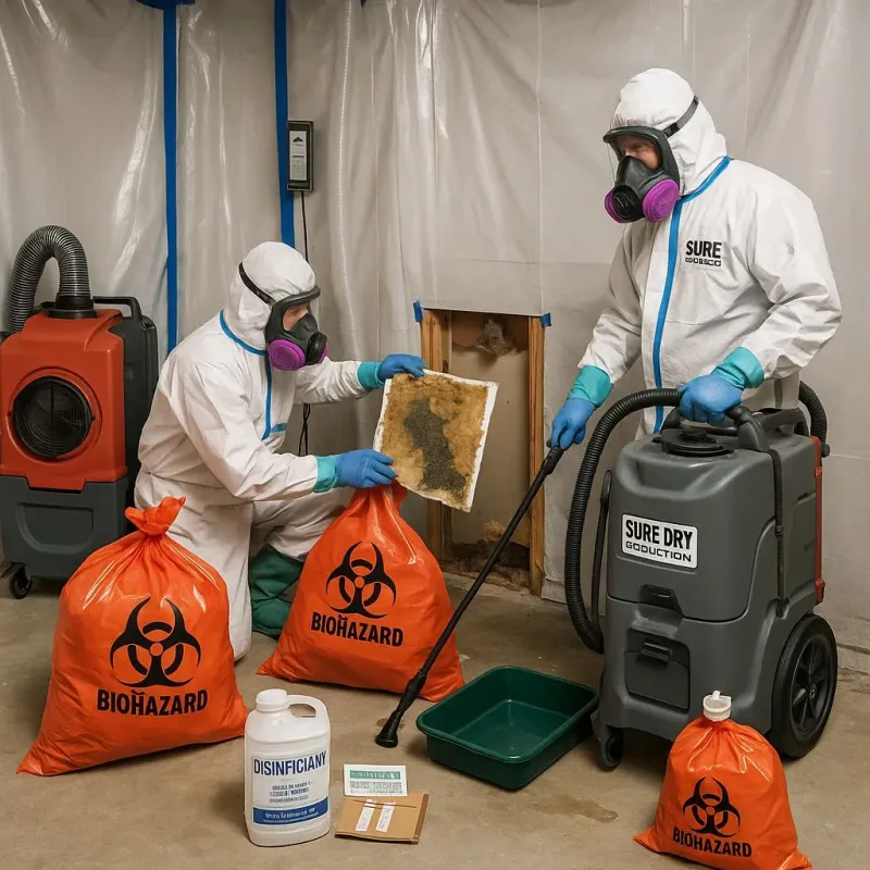 Contaminated Water Handling Protocols process in Eddington, ME