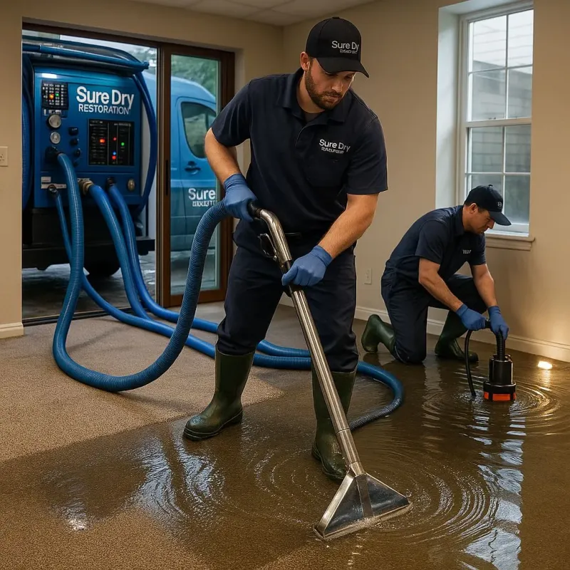 Water Extraction and Removal process in Eddington, ME